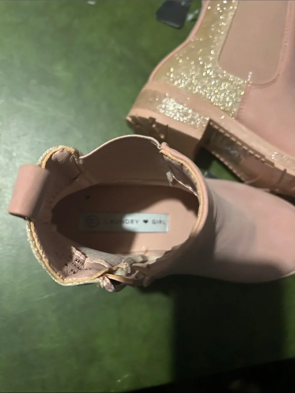 Laundry By Shelli Segal Girls Pink Ankle Boots